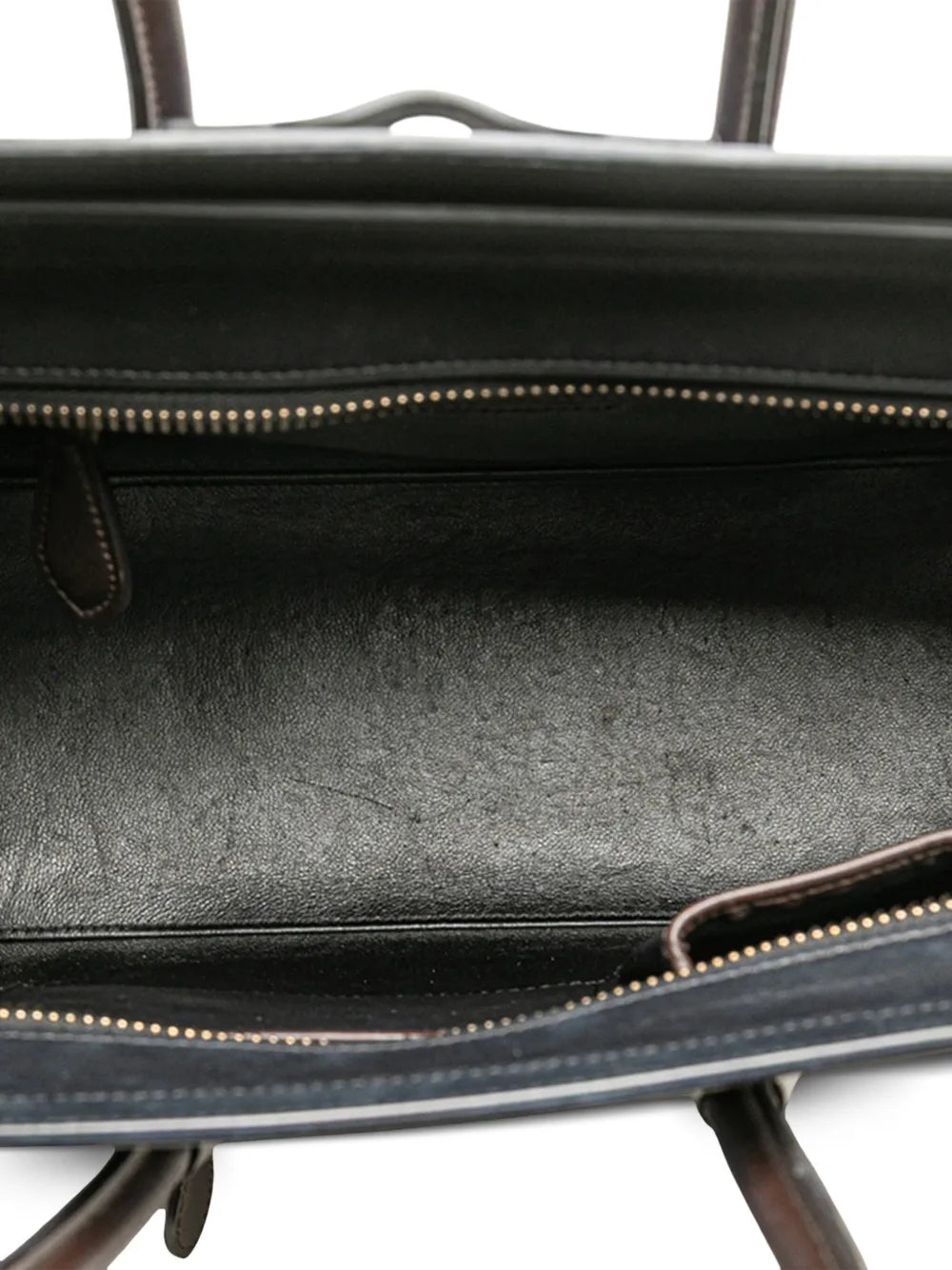 Pre-OwnedCeline Pre-Owned2015 Micro Tricolor Leather Luggage tote bag