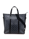 Pre-OwnedLouis Vuitton Pre-Owned2010 Damier Graphite Tadao PM satchel