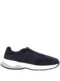 Kiton Lace-Up Suede Sneakers