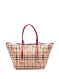 Pre-OwnedBurberry Pre-Owned2000-2017 Medium Haymarket Check Coated Canvas Salisbury tote bag