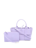 Pre-OwnedBottega Veneta Pre-Owned2012-2025 Mini Lambskin Intreccio Arco Tote satchel