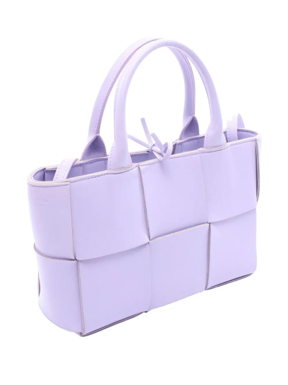Pre-OwnedBottega Veneta Pre-Owned2012-2025 Mini Lambskin Intreccio Arco Tote satchel