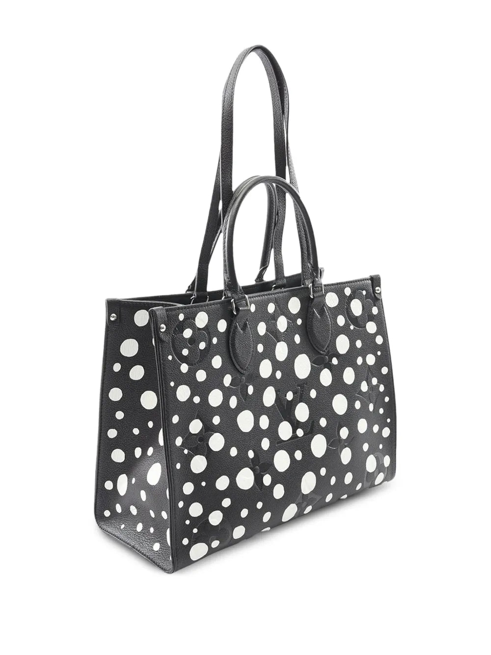 Pre-OwnedLouis Vuitton Pre-Owned2021-2025 Yayoi Kusama Monogram Giant Empreinte OnTheGo MM satchel