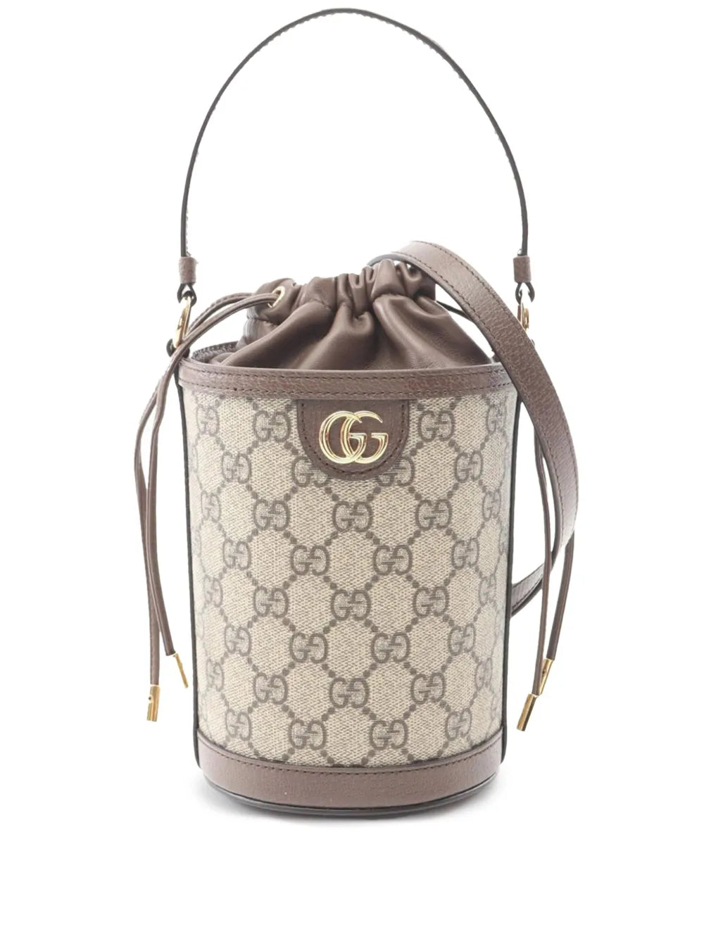 Pre-OwnedGucci Pre-Owned2016-2025 Mini GG Supreme Ophidia bucket bag