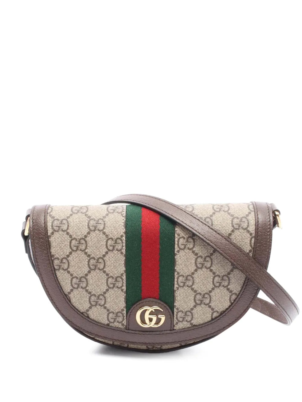 Pre-OwnedGucci Pre-Owned2016-2025 Small GG Supreme Web Ophidia crossbody bag