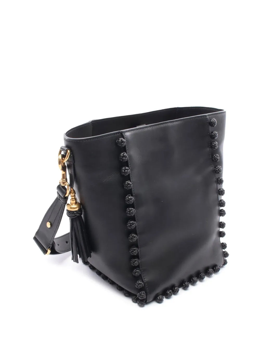Pre-OwnedChristian Dior Pre-Owned2000-2024 Leather Tassel bucket bag