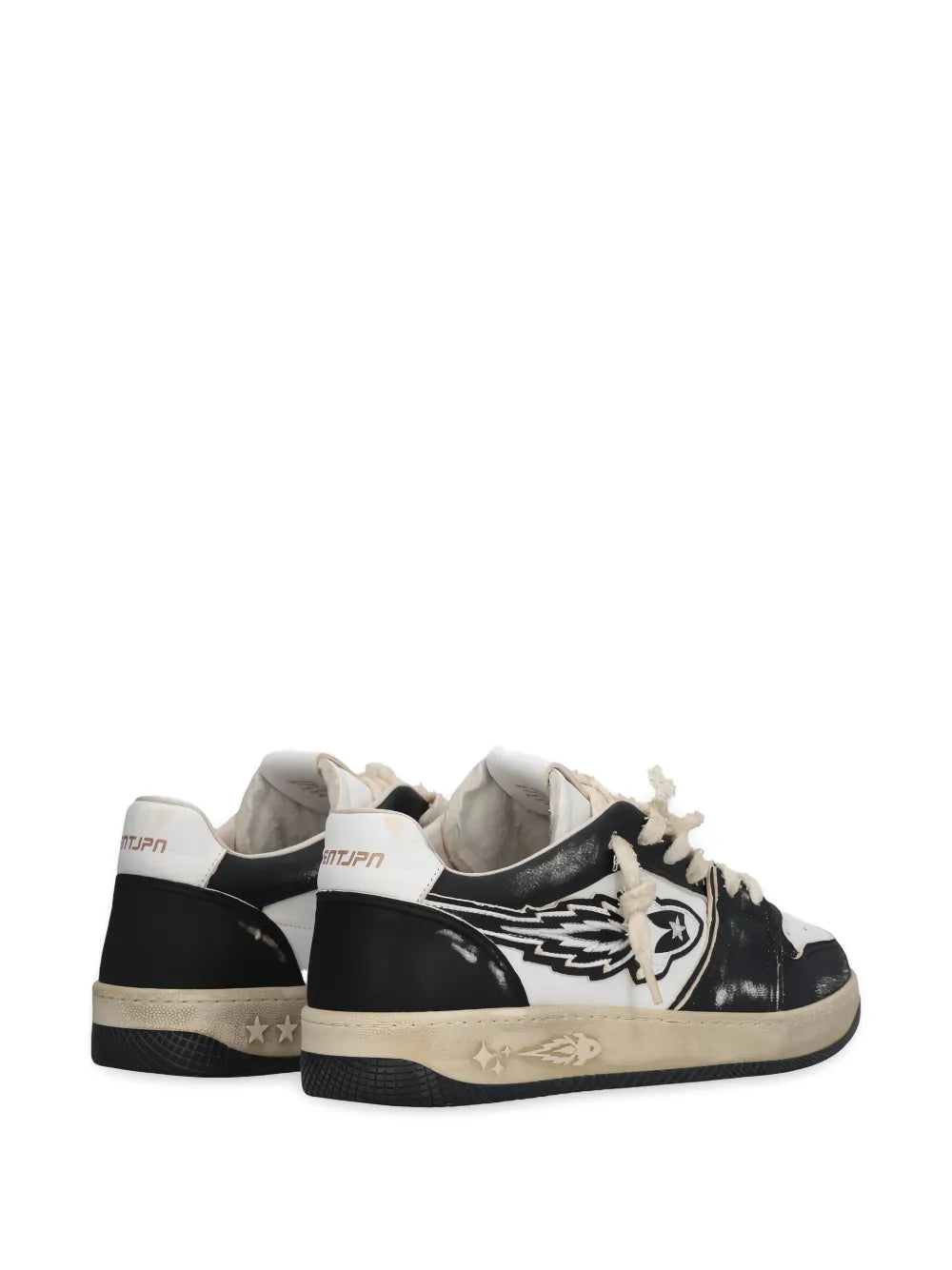 Enterprise Japan Egg Rocket Graphic Low-Top Sneakers