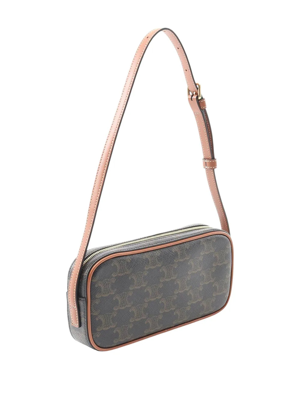 Pre-OwnedCeline Pre-Owned2018-2025 Mini Triomphe Cuir Coated Canvas Camera Bag shoulder bag