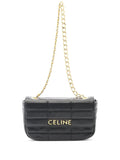 Pre-OwnedCeline Pre-Owned2018-2025 Matelasse Goatskin Monochrome Chain shoulder bag
