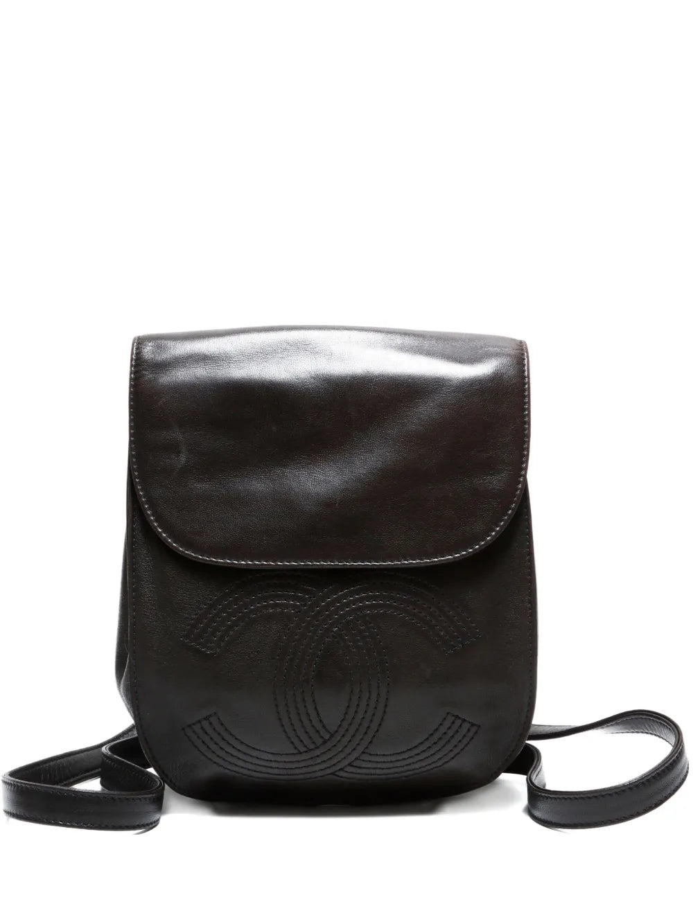 Pre-OwnedCHANEL Pre-Owned1996-1997 cc mark  backpack
