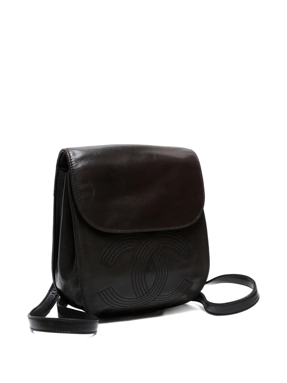 Pre-OwnedCHANEL Pre-Owned1996-1997 cc mark  backpack