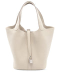 Pre-OwnedHermre-Owned2024 Taurillon Clemence Picotin Lock 22 handbag