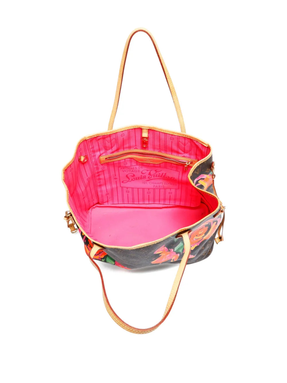 Pre-OwnedLouis Vuitton Pre-Owned2008 monogram rose neverfull mm tote bag