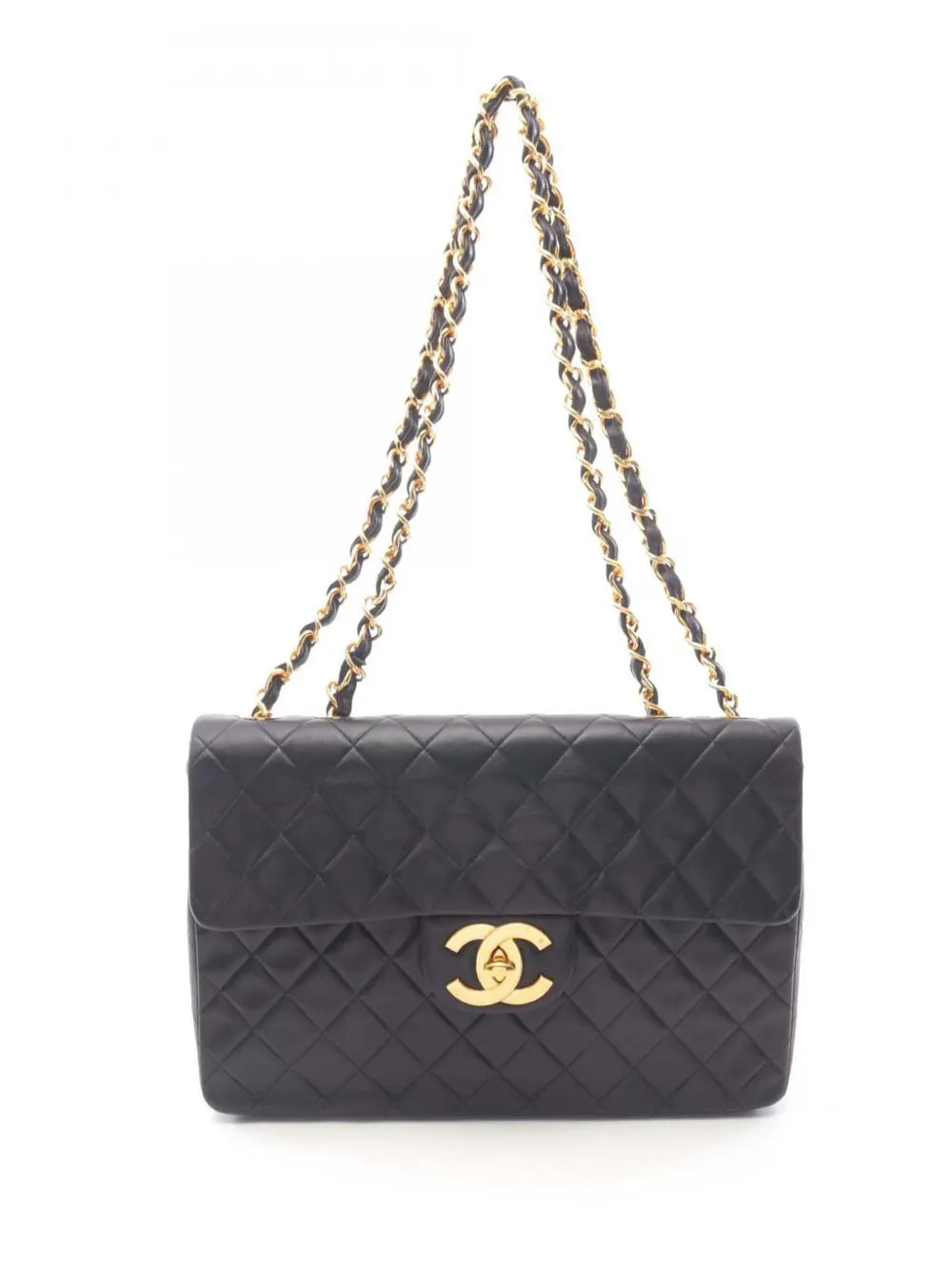 Pre-OwnedCHANEL Pre-Owned1991-1994 Maxi XL Classic Lambskin Single Flap shoulder bag