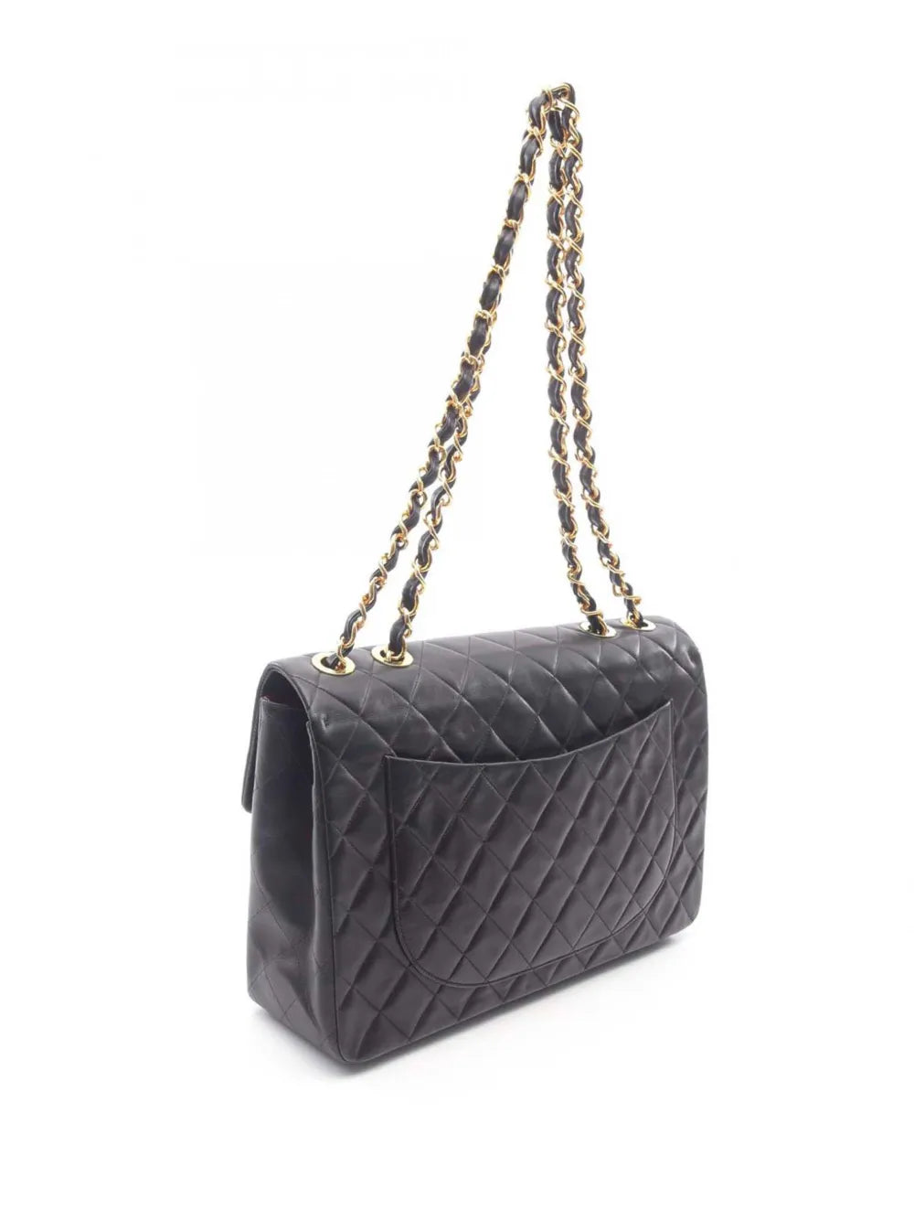 Pre-OwnedCHANEL Pre-Owned1991-1994 Maxi XL Classic Lambskin Single Flap shoulder bag