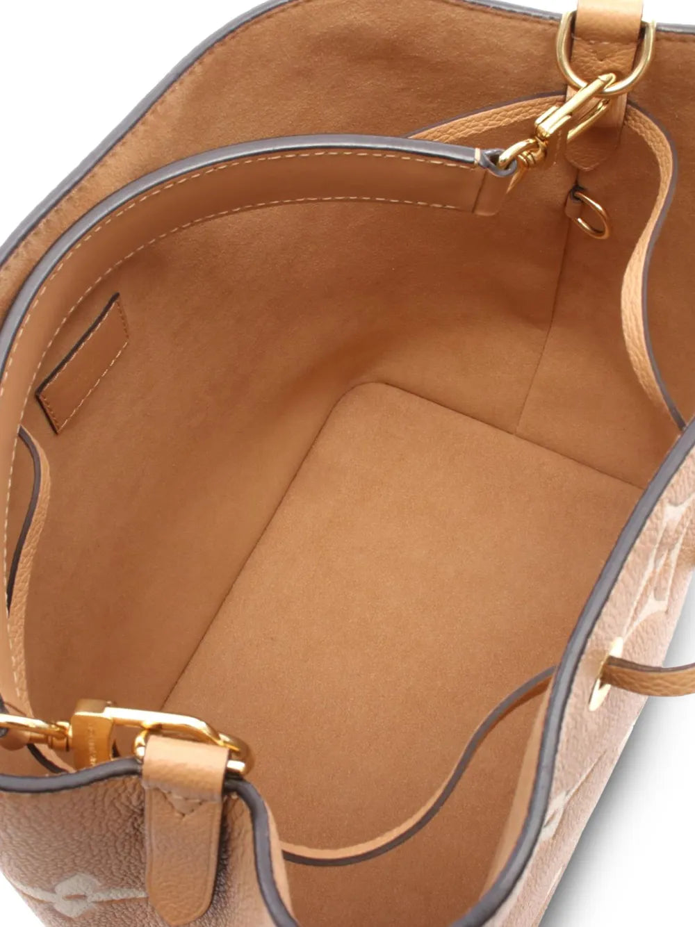 Pre-OwnedLouis Vuitton Pre-Owned2021-2025 Monogram Giant Bicolor Empreinte Neonoe MM bucket bag