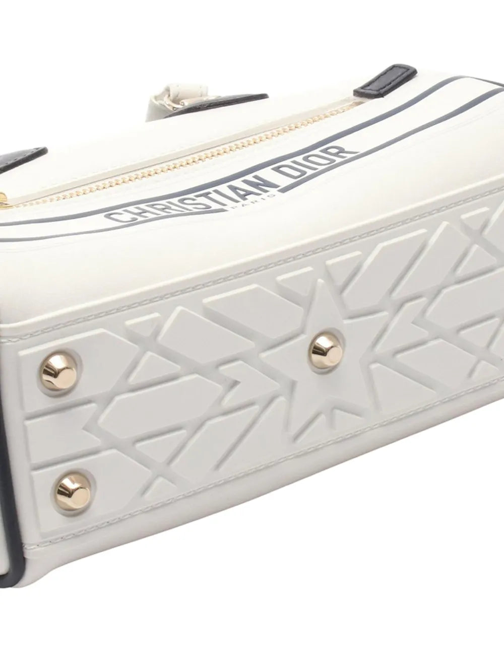Pre-OwnedChristian Dior Pre-Owned2022 Mini Leather Vibe Bowling Bag satchel