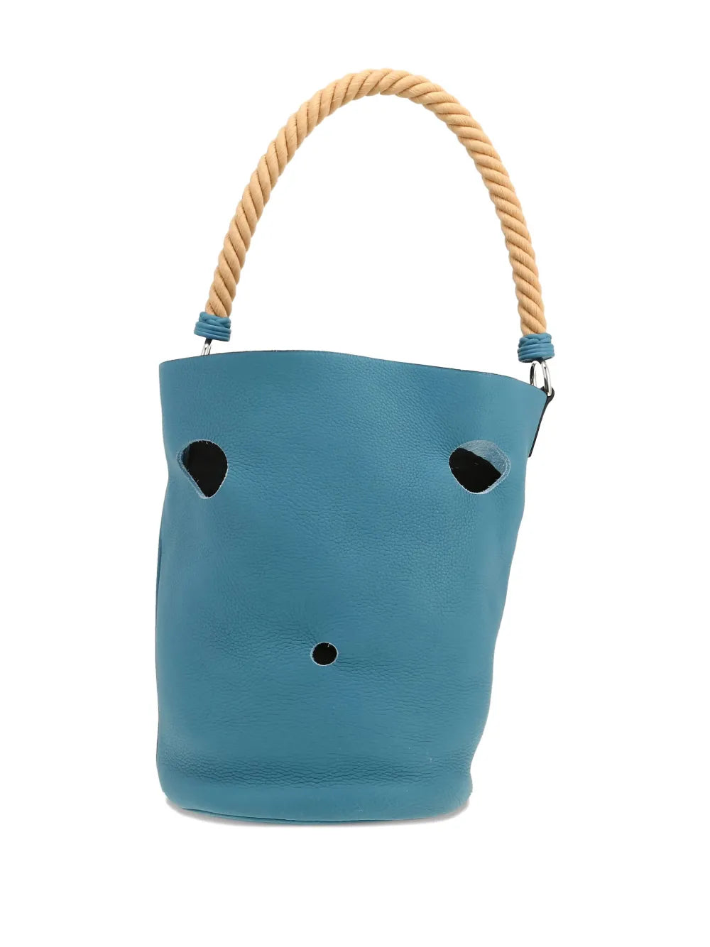 Pre-OwnedHermre-Owned2007 Mangeoire leather bucket bag