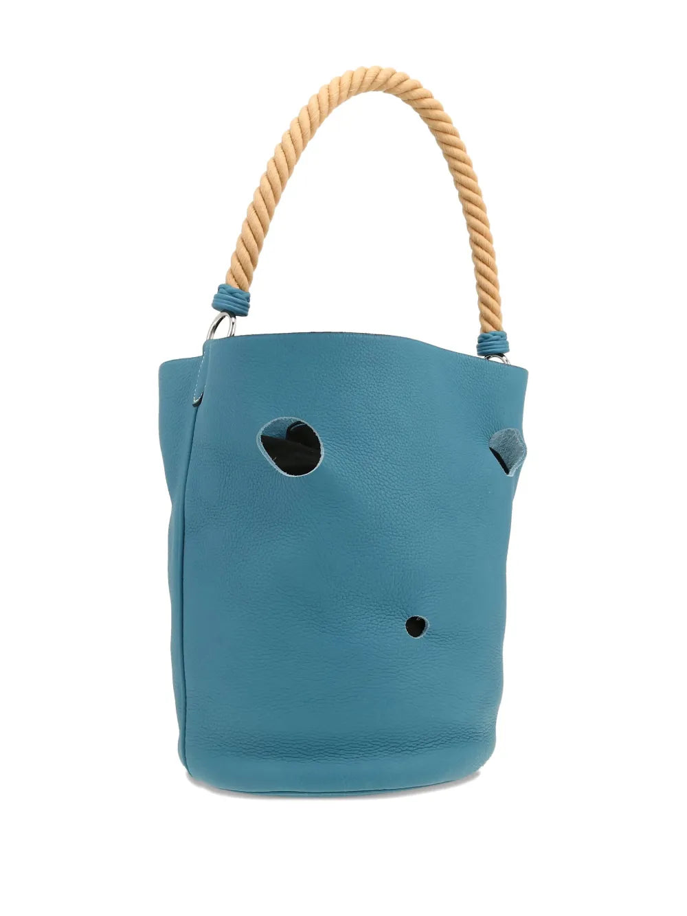 Pre-OwnedHermre-Owned2007 Mangeoire leather bucket bag