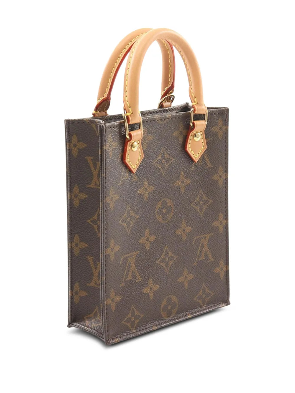 Pre-OwnedLouis Vuitton Pre-Owned2020 Monogram Petit Sac Plat satchel