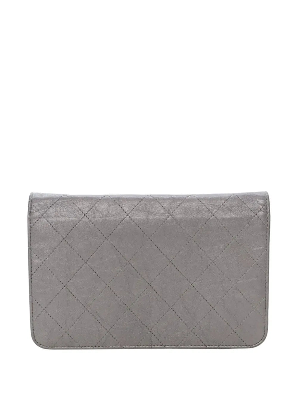 Pre-OwnedCHANEL Pre-Owned2011 CC Quilted Aged Calfskin Wallet On Chain crossbody bag