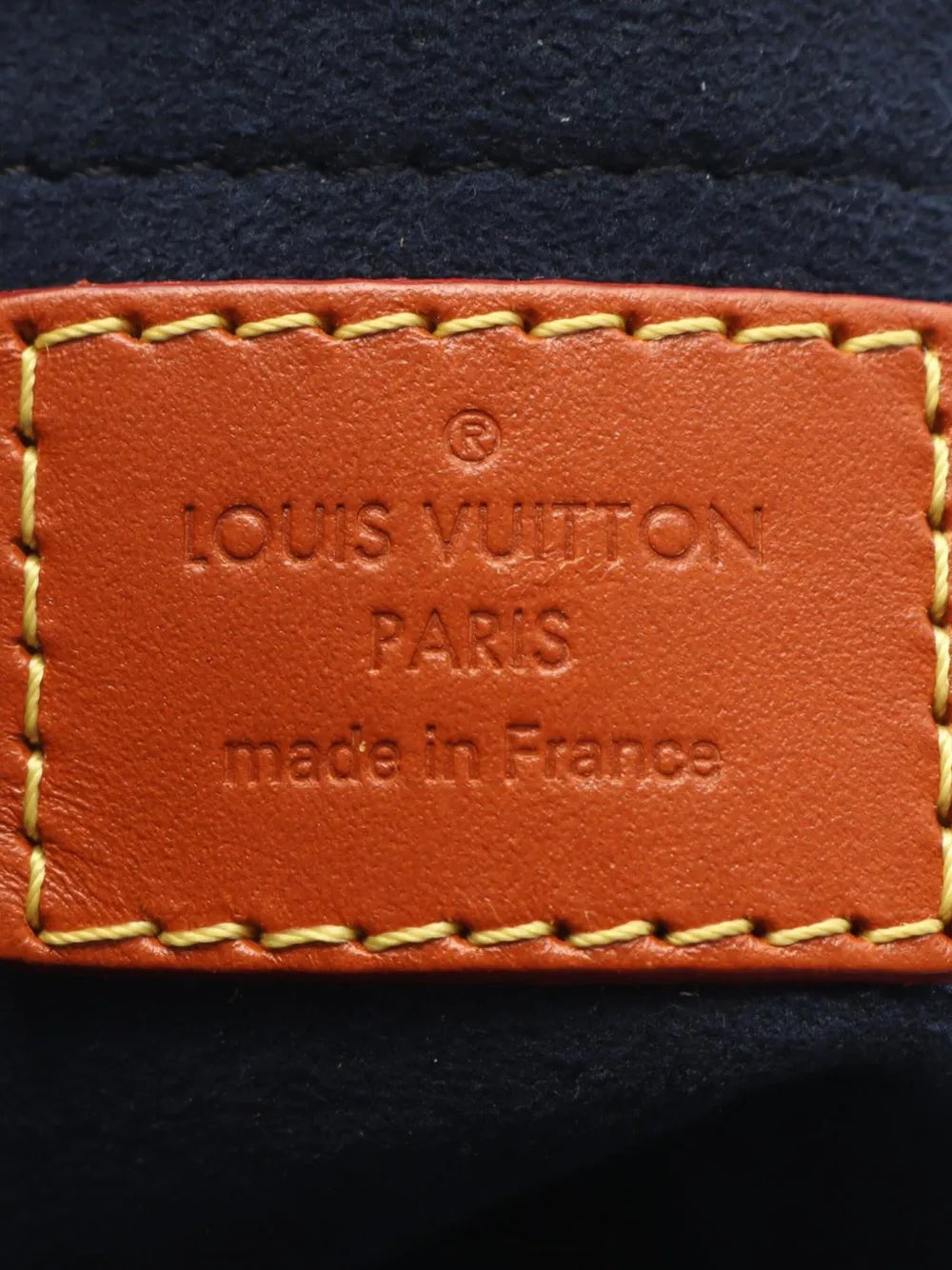 Pre-OwnedLouis Vuitton Pre-Owned2019 Calfskin and Monogram Reverse Duffle Bag bucket bag