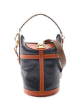 Pre-OwnedLouis Vuitton Pre-Owned2019 Calfskin and Monogram Reverse Duffle Bag bucket bag