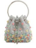 Jimmy ChooBon Bon embroidered-floral mini bag