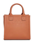 MC2 Saint Barthmini embossed grained leather tote bag