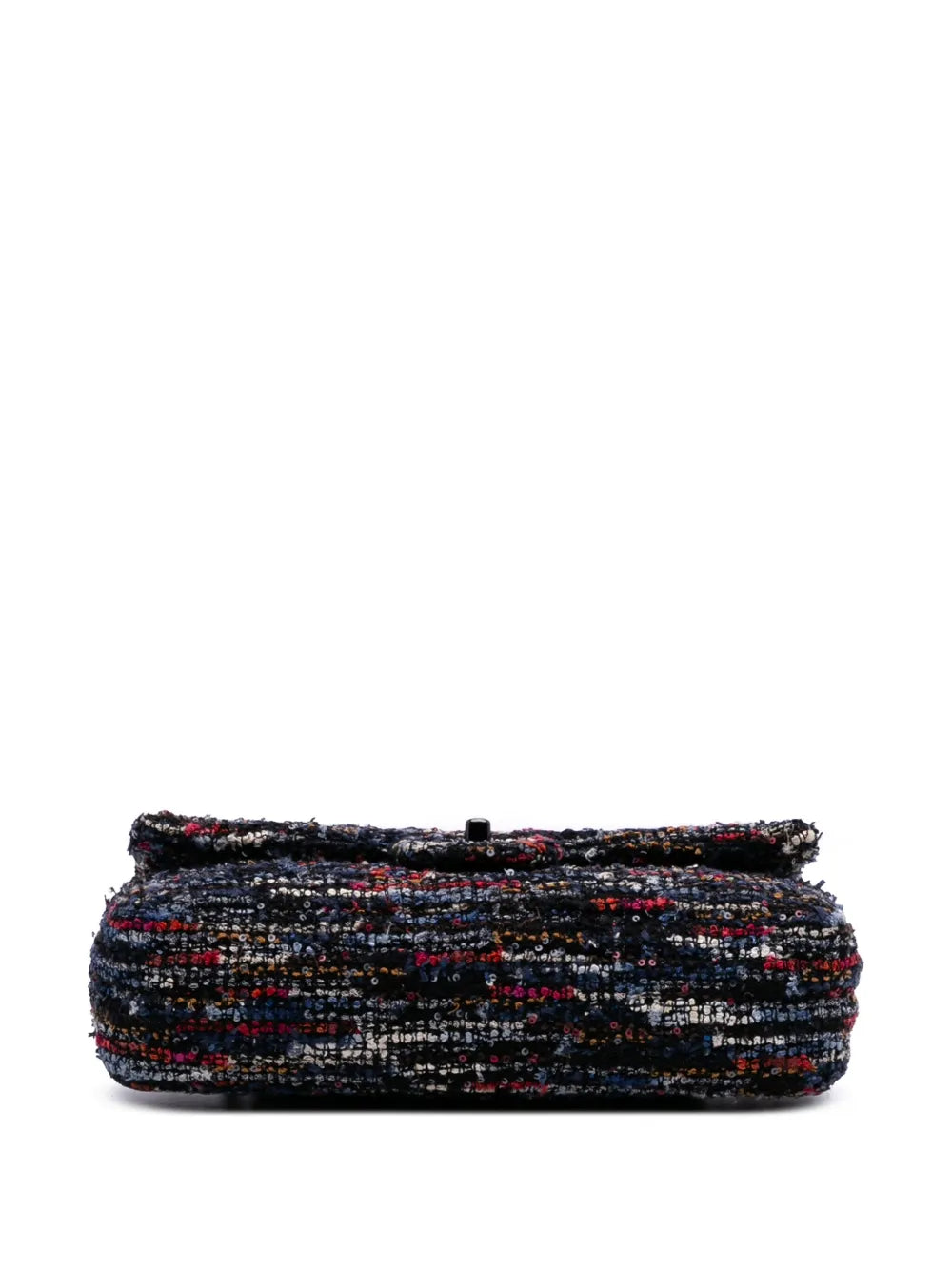 Pre-OwnedCHANEL Pre-Owned2015-2016 Medium Classic Tweed Double Flap shoulder bag