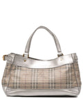 Pre-OwnedBurberry Pre-Owned2000-2017 Haymarket Check Coated Canvas Ravensdon handbag