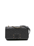 Pre-OwnedCHANEL Pre-Owned2016-2017 Medium Caviar CC Filigree Flap crossbody bag