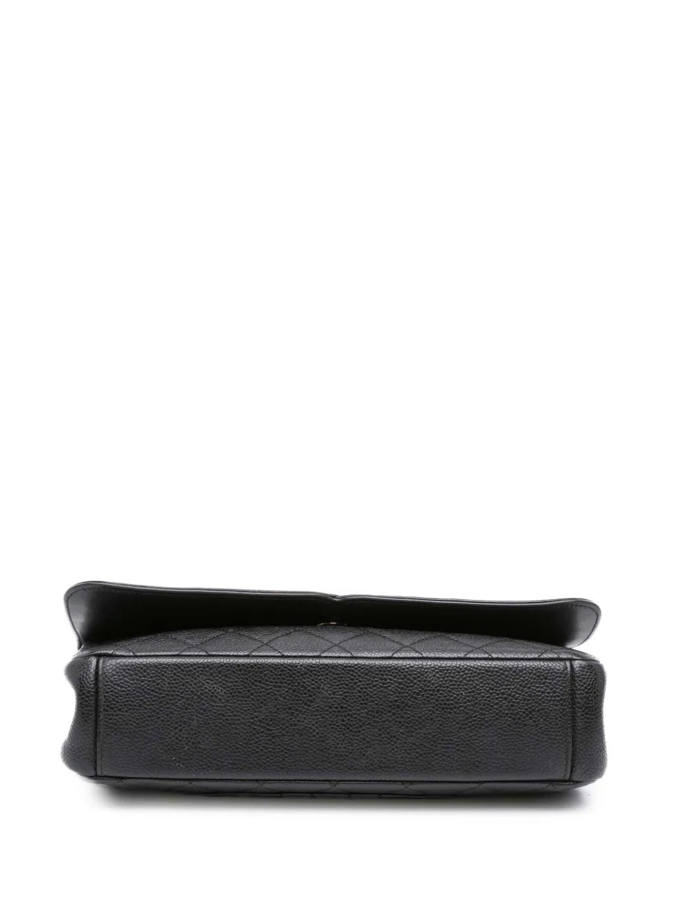 Pre-OwnedCHANEL Pre-Owned2016-2017 Medium Caviar CC Filigree Flap crossbody bag