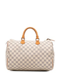 Pre-OwnedLouis Vuitton Pre-Owned2010 Damier Azur Speedy 35 boston bag
