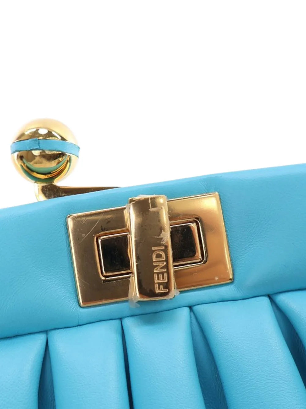 Pre-OwnedFendi Pre-Owned2010-2025 Nappa Peekaboo Click Clutch On Strap crossbody bag