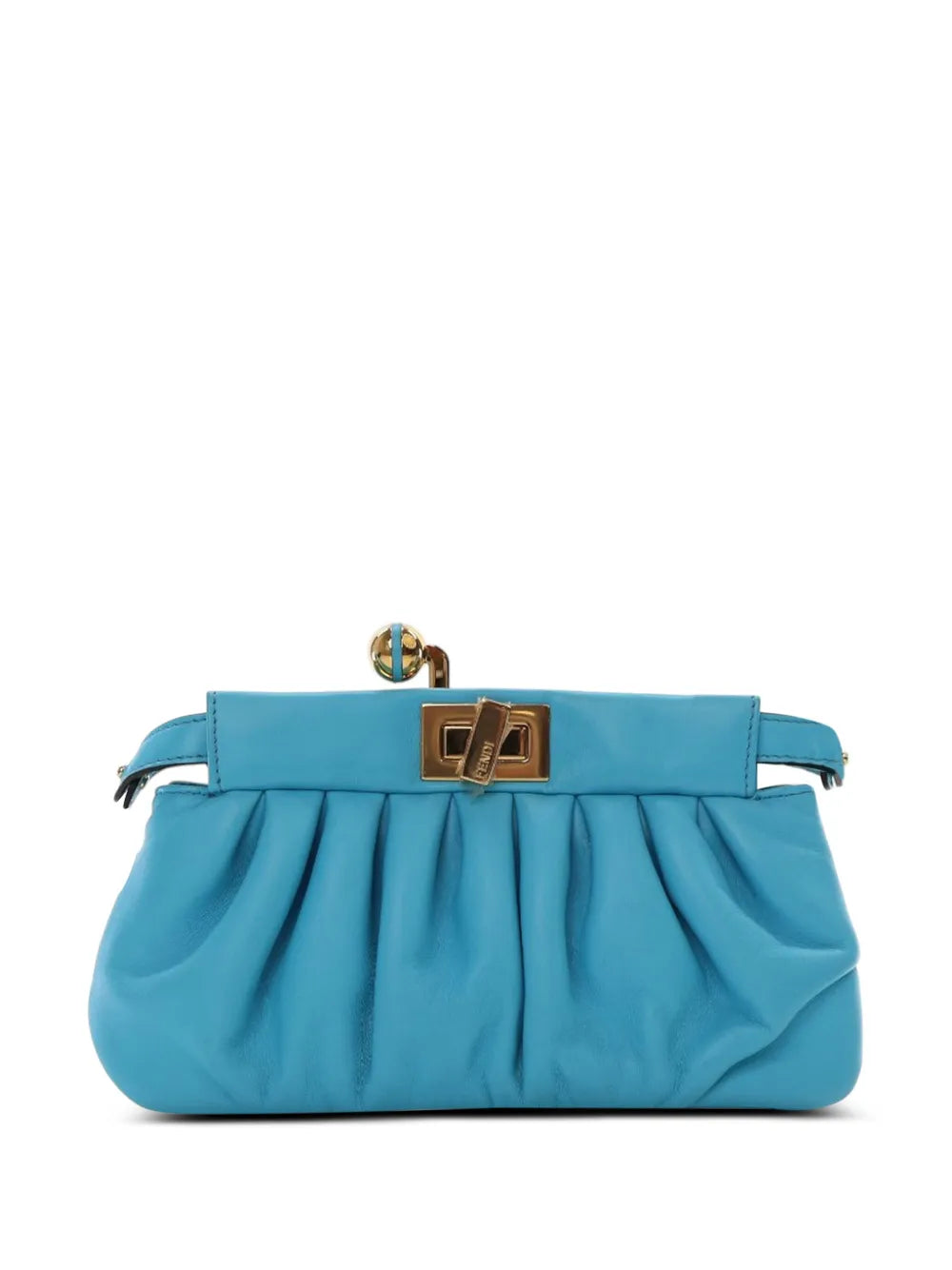 Pre-OwnedFendi Pre-Owned2010-2025 Nappa Peekaboo Click Clutch On Strap crossbody bag