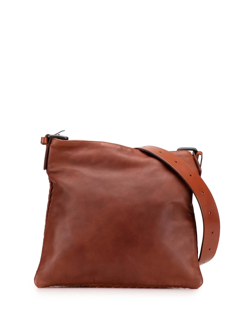 Pre-OwnedBottega Veneta Pre-Owned2010 Intrecciato Trimmed Nappa crossbody bag