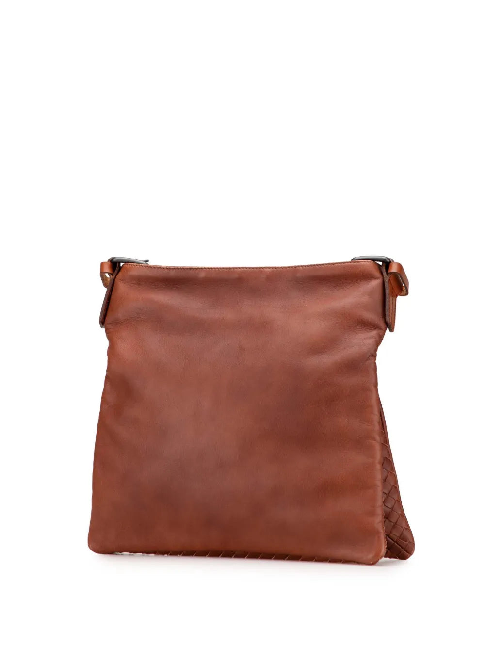Pre-OwnedBottega Veneta Pre-Owned2010 Intrecciato Trimmed Nappa crossbody bag