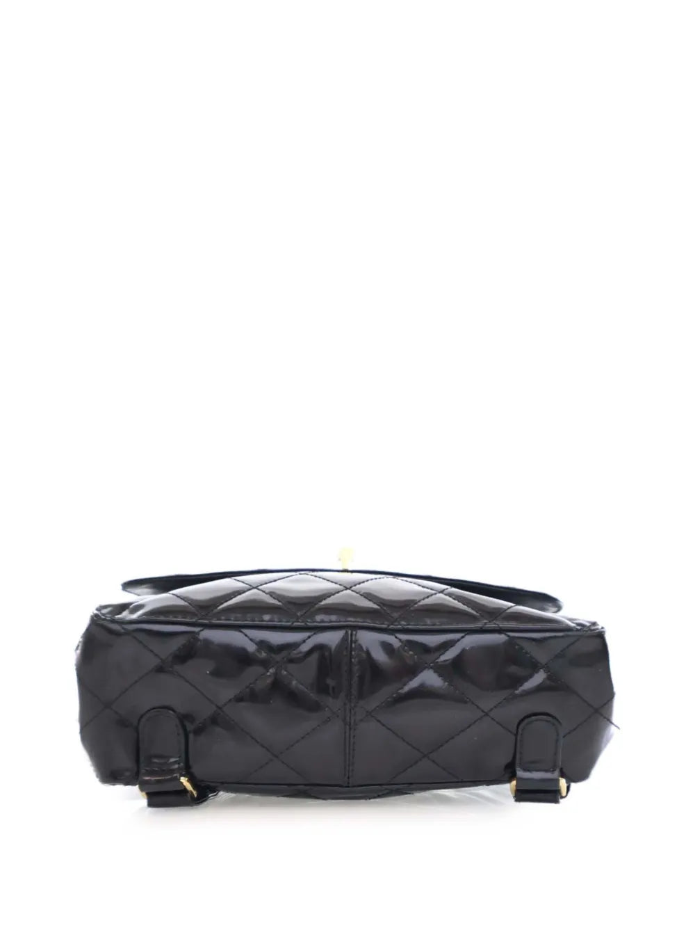 Pre-OwnedCHANEL Pre-Owned1996-1997 CC Quilted Patent backpack