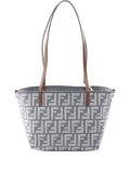 Pre-OwnedFendi Pre-Owned2020s small Zucca Roll shoulder bag