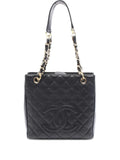 Pre-OwnedCHANEL Pre-Owned2003-2004 quilted chain tote bag
