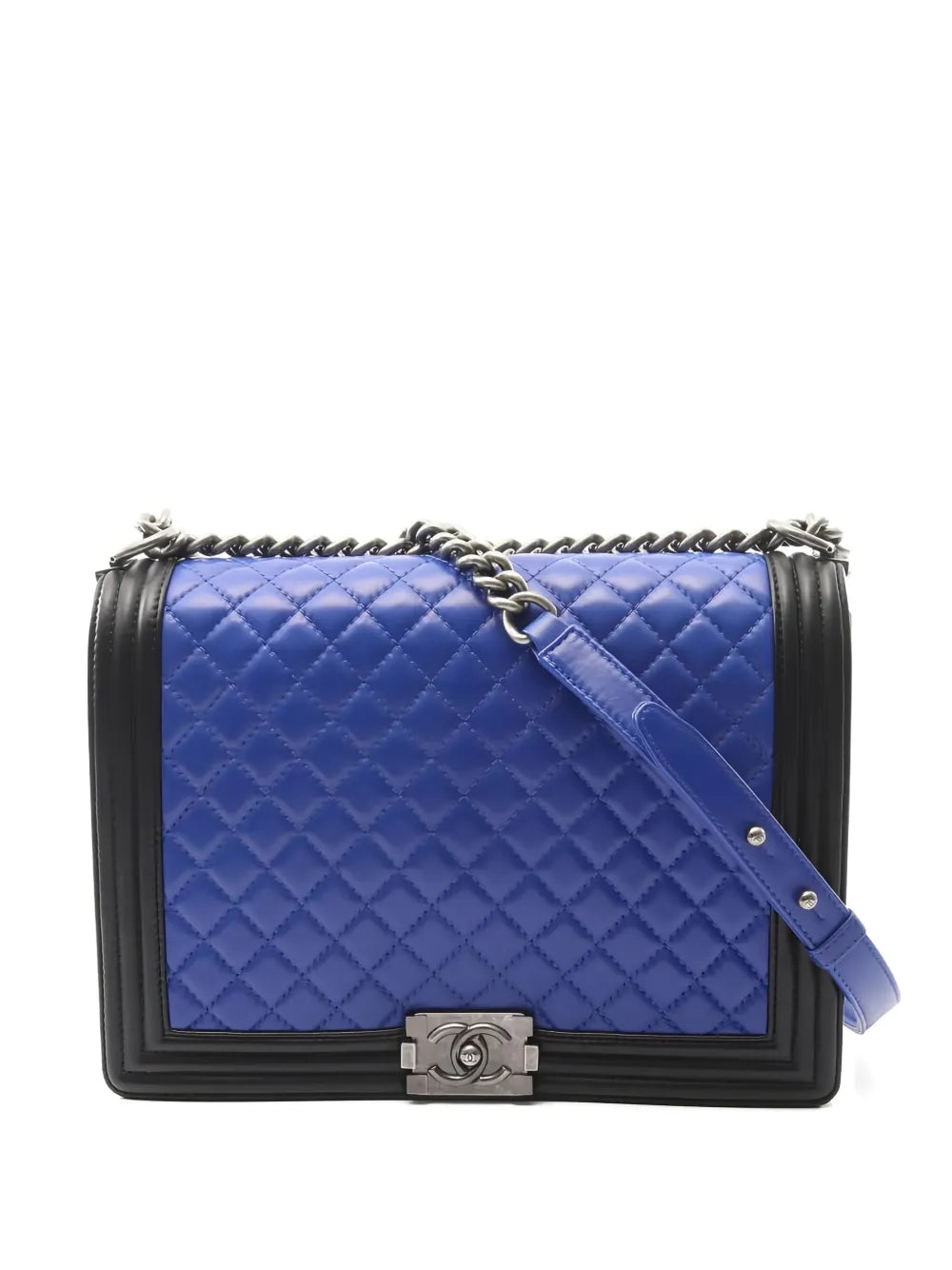 Pre-OwnedCHANEL Pre-Owned2013-2014 large matelasschain shoulder bag