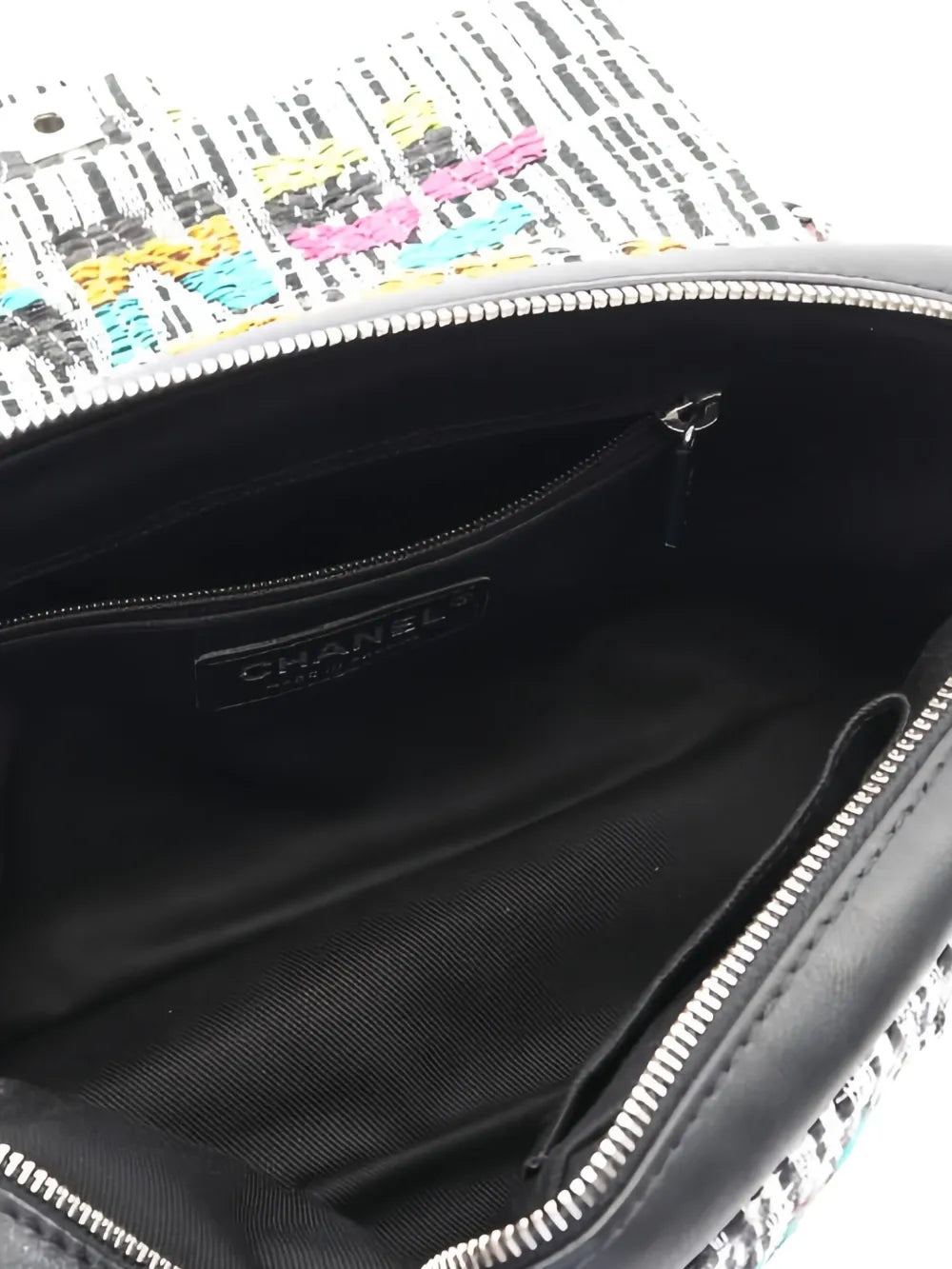 Pre-OwnedCHANEL Pre-Owned2015-2016 Tweed Easy Fantasy shoulder bag