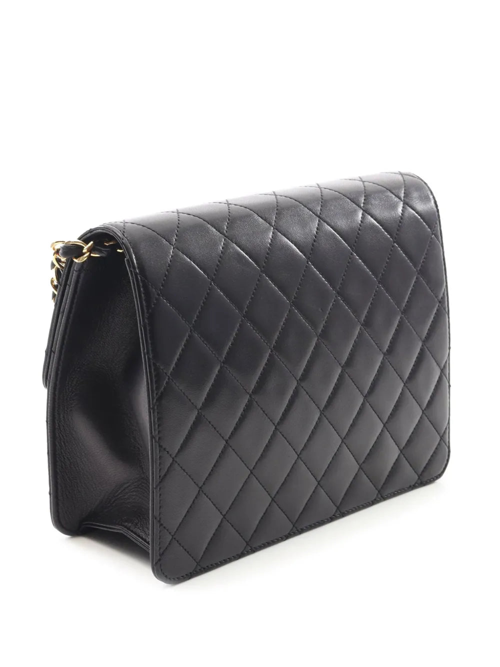 Pre-OwnedCHANEL Pre-Owned1997-1999 CC Quilted Lambskin Single Flap crossbody bag