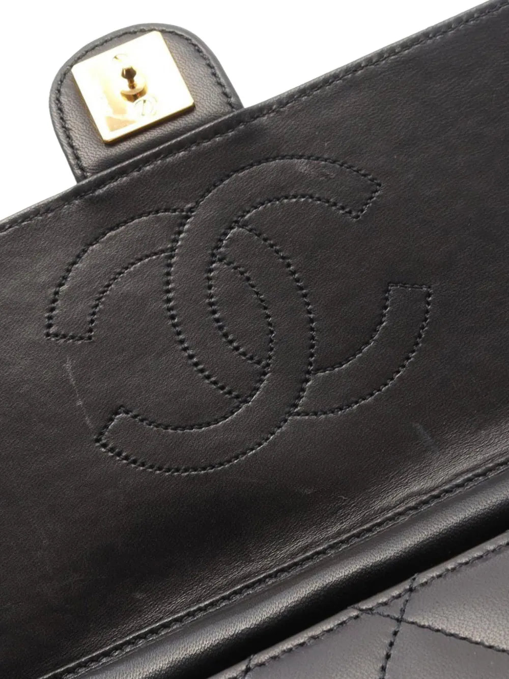Pre-OwnedCHANEL Pre-Owned1997-1999 CC Quilted Lambskin Single Flap crossbody bag