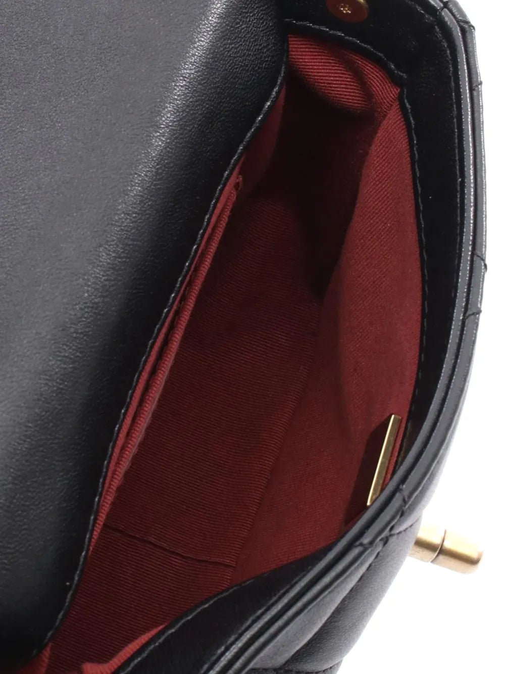 Pre-OwnedCHANEL Pre-Owned2021-2025 Mini Quilted Lambskin Side Note Flap crossbody bag