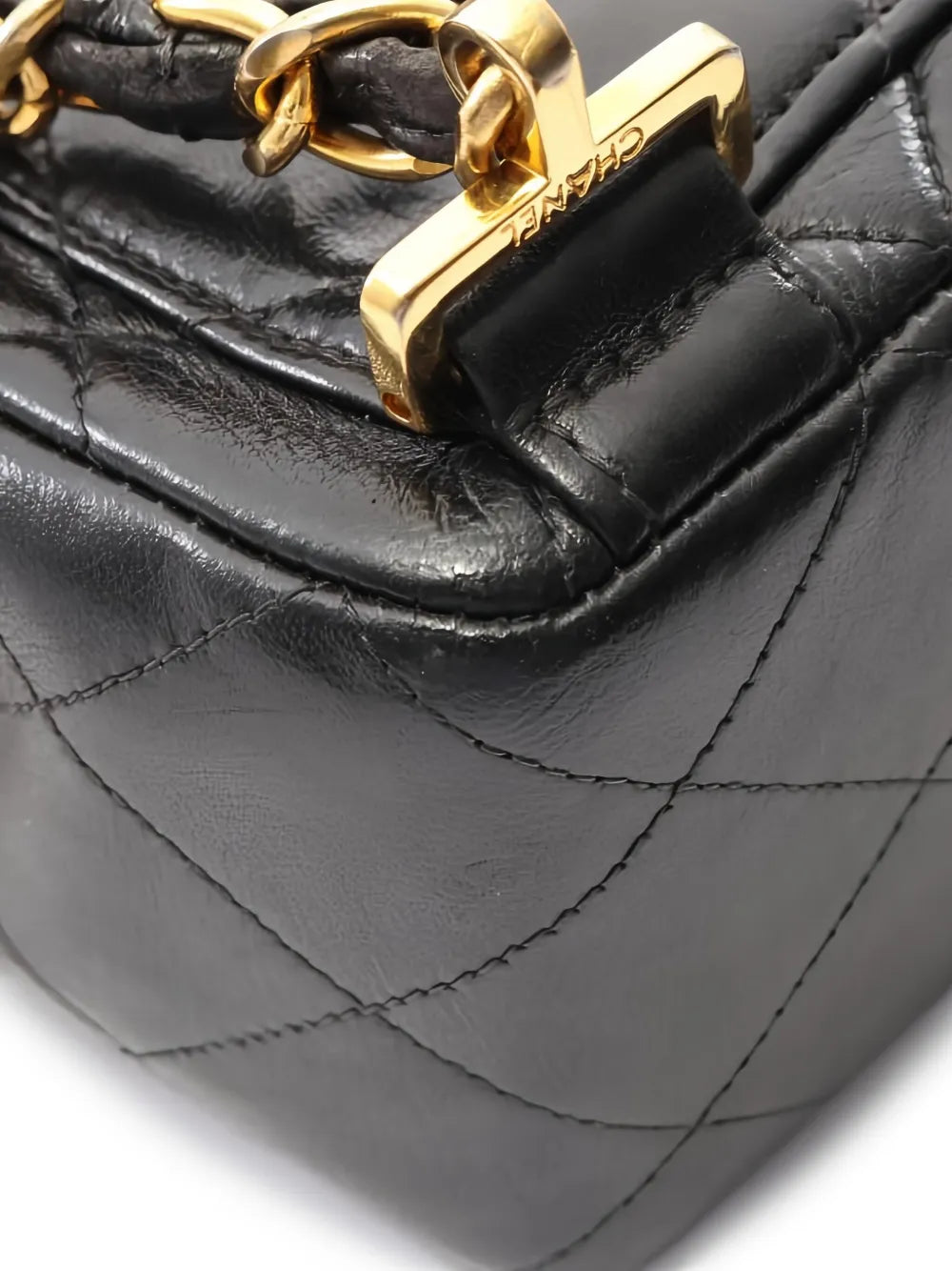 Pre-OwnedCHANEL Pre-Owned1996-1997 Matelassturn-lock backpack