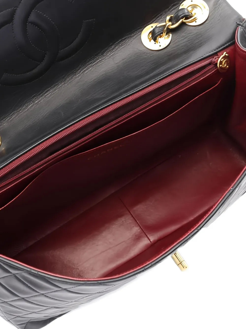 Pre-OwnedCHANEL Pre-Owned1991-1994 Decamatlass34 chain shoulder bag
