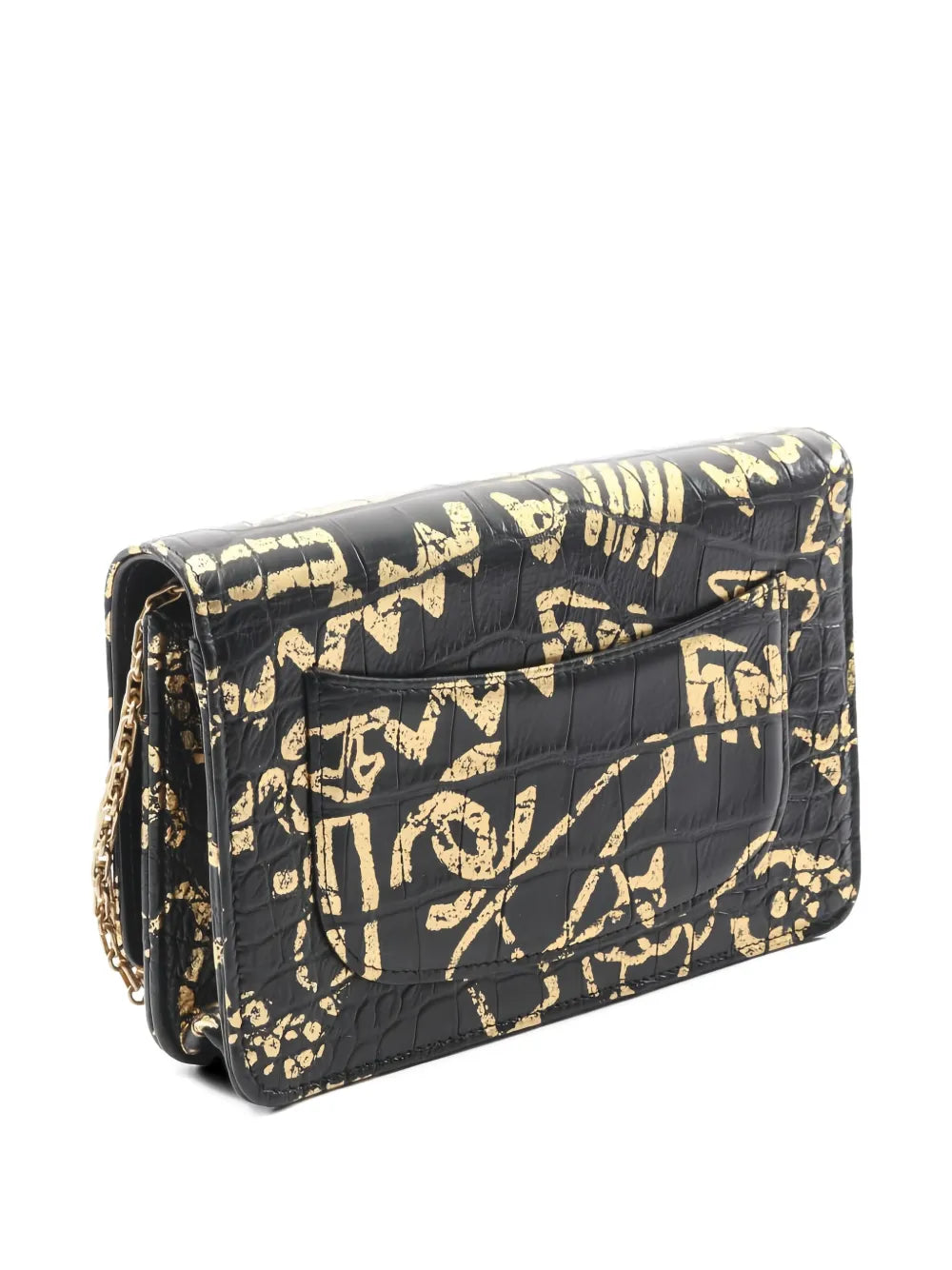 Pre-OwnedCHANEL Pre-Ownedmini 2019  2.55 chain wallet