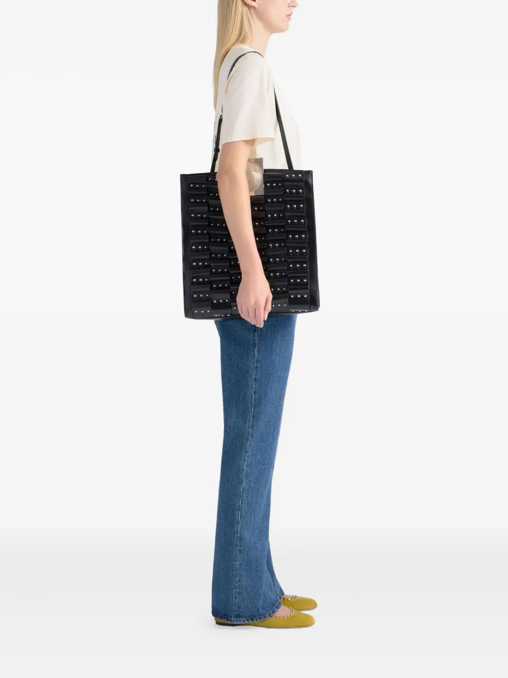 BallyAnni studded tote bag